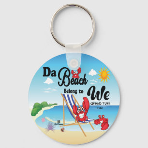 Da Beach Keychain