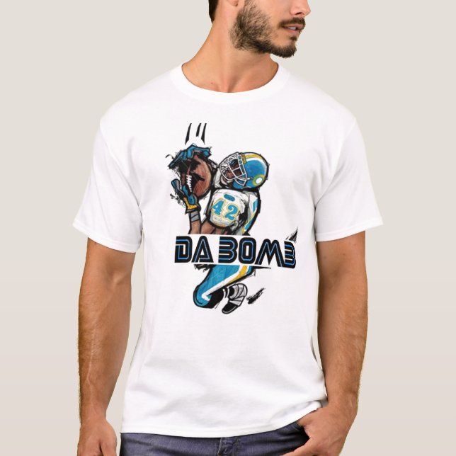 Da Bomb Football T-Shirt (Front)
