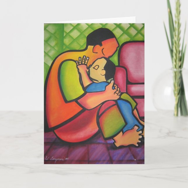 Da-Da, Daddy, Dad, My Son Father's Day Card (Front)