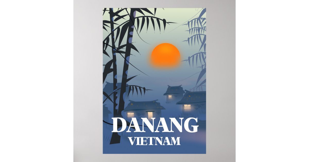 Da Nang Vietnam Travel poster | Zazzle