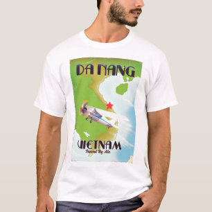 Da Nang Vietnam vintage travel poster T-Shirt