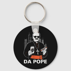 Da Pope America Pope Leo Xiv Keychain