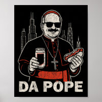 Da Pope From America Chicago Pope Leo Xiv Funny Vi