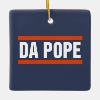 Da Pope From America Chicago Pope Leo XIV Provost Ceramic Ornament