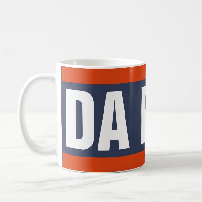 Da Pope From America Chicago Pope Leo XIV Provost Coffee Mug (Left)