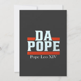 Da Pope From America Chicago Pope Leo XIV Provost Invitation
