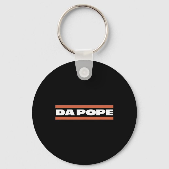 Da Pope Leo  Keychain (Front)
