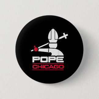 Da Pope Leo Xiv Shirt Chicago Baseball  Button