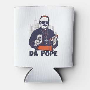 Da Pope Leo XIV Vatican 4Th of July USA Can Cooler
