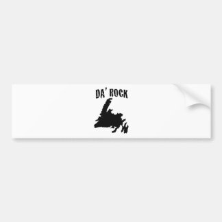 DA' ROCK BUMPER STICKER