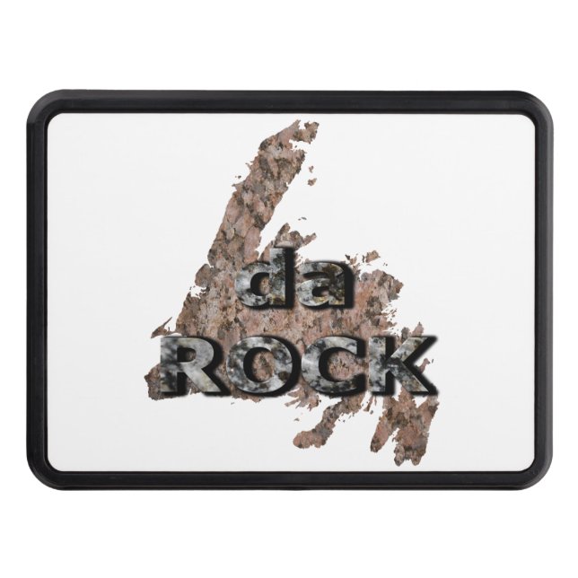 DA ROCK NEWFOUNDLAND TRAILER HITCH COVER (Front)