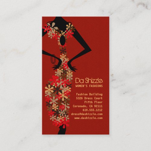 Da Shizzle2 Fashion Business Card
