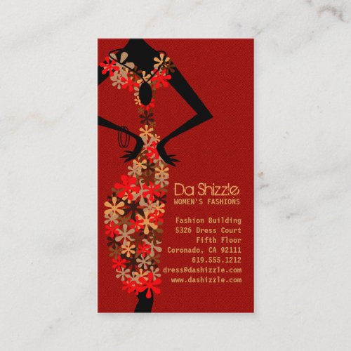Da Shizzle Fashion Business Card