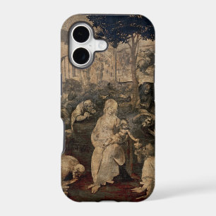 Da Vinci Adoration of the Magi Art iPhone Case