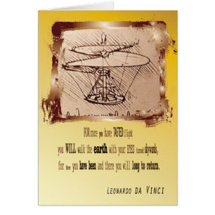 Da Vinci Helicopter 🚁✨ Budget Special  Cards