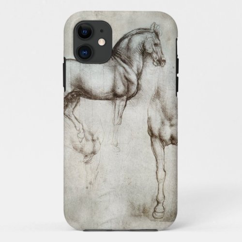 Da Vinci Horse iPhone 11 Case