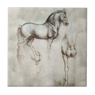 Da Vinci Horse Tile