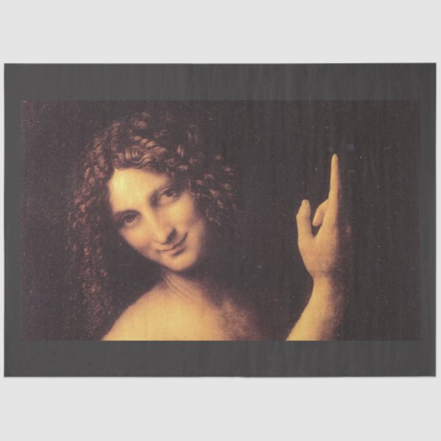 DA VINCI JOHN THE BAPTIST TISSUE PAPER (Front)