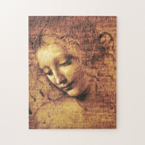 Da Vinci La Scapigliata Puzzle