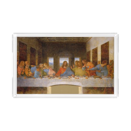 Da Vinci Last Supper Fine Art Classic Acrylic Tray