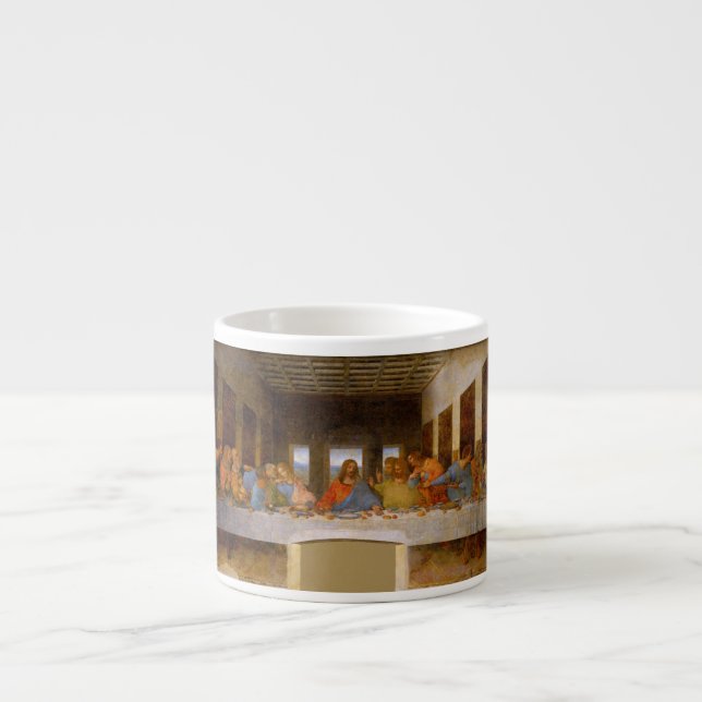 Da Vinci Last Supper Fine Art Classic Espresso Cup (Front)