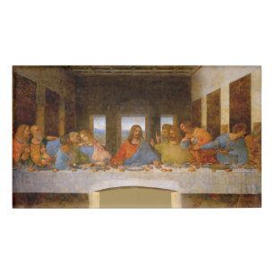 Da Vinci Last Supper Fine Art Classic Name Tag