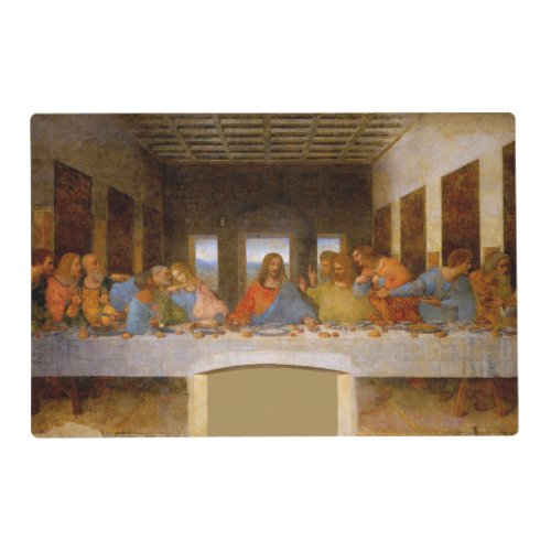 Da Vinci Last Supper Fine Art Classic Placemat
