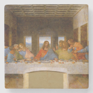 Da Vinci Last Supper Fine Art Classic Stone Coaster