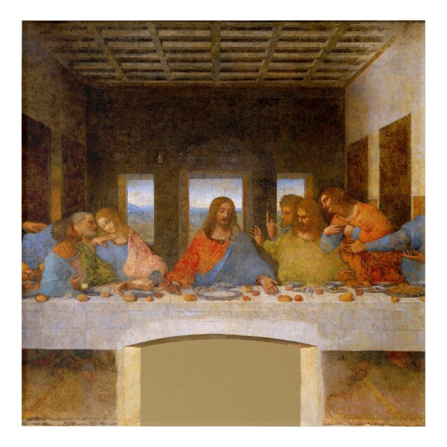 Da Vinci Last Supper Fine Art Classical (Front)