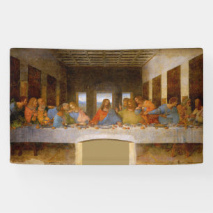 Da Vinci Last Supper Fine Art Classical Banner