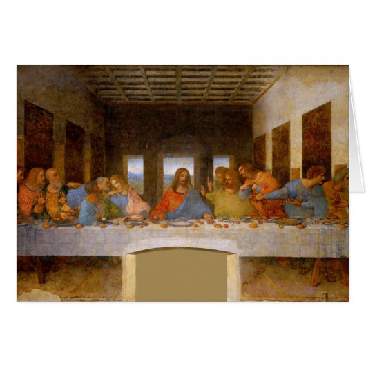 Da Vinci Last Supper Fine Art Classical Cards (Front Horizontal)