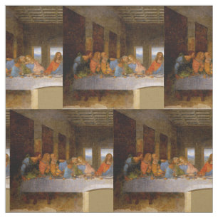 Da Vinci Last Supper Fine Art Classical Fabric