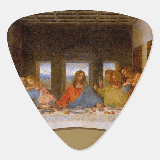 Da Vinci Last Supper Fine Art Classical Guitar Pick (Back)