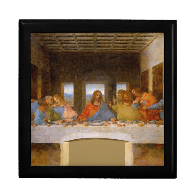 Da Vinci Last Supper Fine Art Classical Jewelry Box (Front)