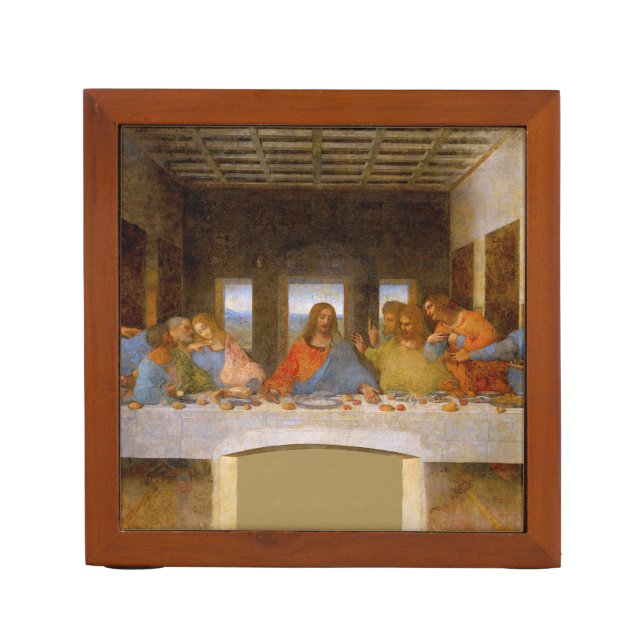 Da Vinci Last Supper Fine Art Classical Pencil/Pen Holder (Front)
