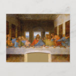 Da Vinci Last Supper Fine Art Classical Postcard
