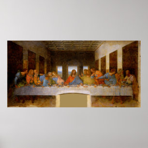 Da Vinci Last Supper Fine Art Classical Poster