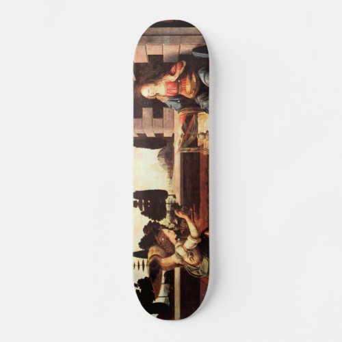 Da Vinci Leonardo _ The Annunciation Skateboard