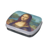 Da Vinci: Mona Lisa Jelly Belly Candy Tin (Side)