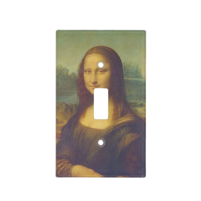 Da Vinci Mona-Lisa, La Gioconda Light Switch Cover (Front)