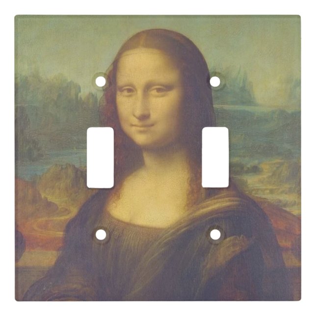 Da Vinci Mona-Lisa, La Gioconda Light Switch Cover (Front)