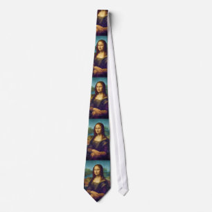 Da Vinci: Mona Lisa Neck Tie