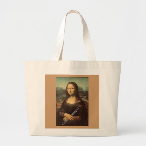Da Vinci Mona Lisa with an Oboe Bag Design