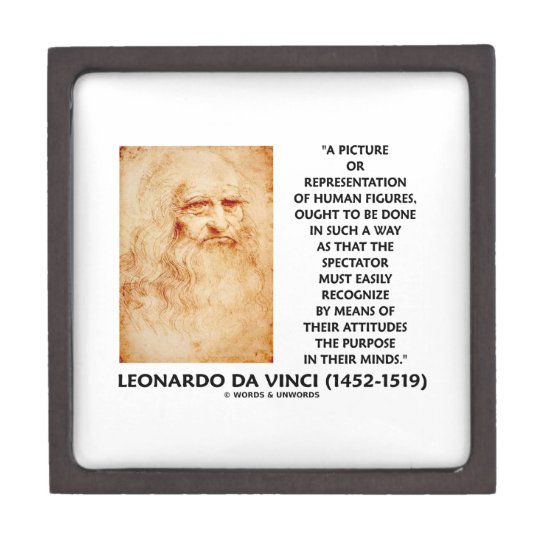 da Vinci Picture Representation Figures Purpose Gift Box