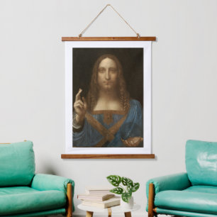 Da Vinci, Savior of the World, Salvator Mundi Hanging Tapestry