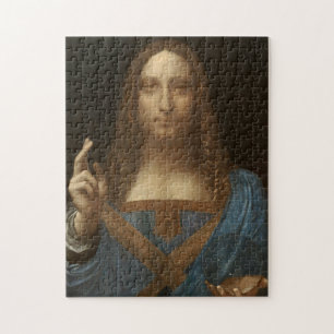 Da Vinci, Savior of the World, Salvator Mundi Jigsaw Puzzle