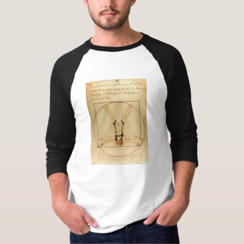 da Vinci Skydiving T_Shirt