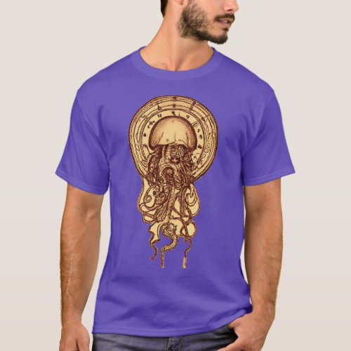 Da Vinci Style Jellyfish T_Shirt