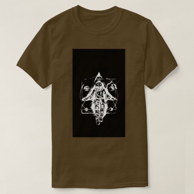 Da Vinci Triangle Starset  T-Shirt (Design Front)