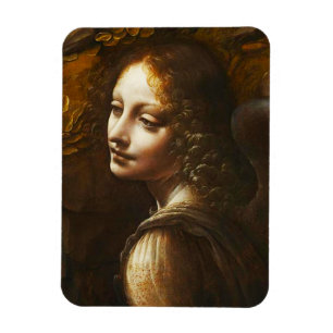 Da Vinci Virgin of the Rocks Angel Magnet